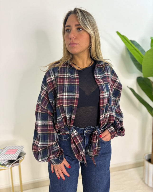 Camicia scozzese Blue