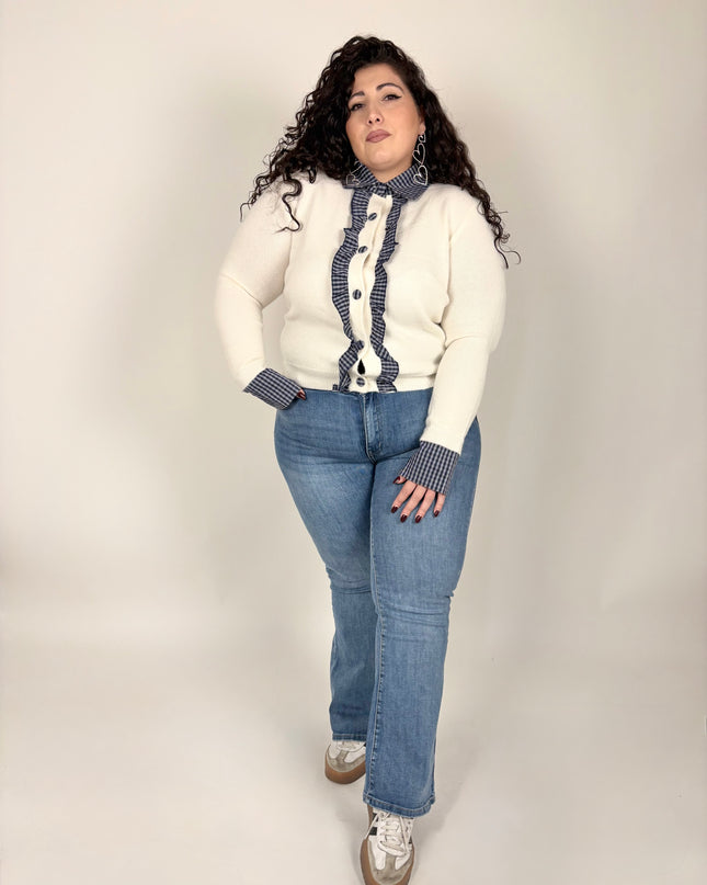 Jeans Zampa lavaggio chiaro