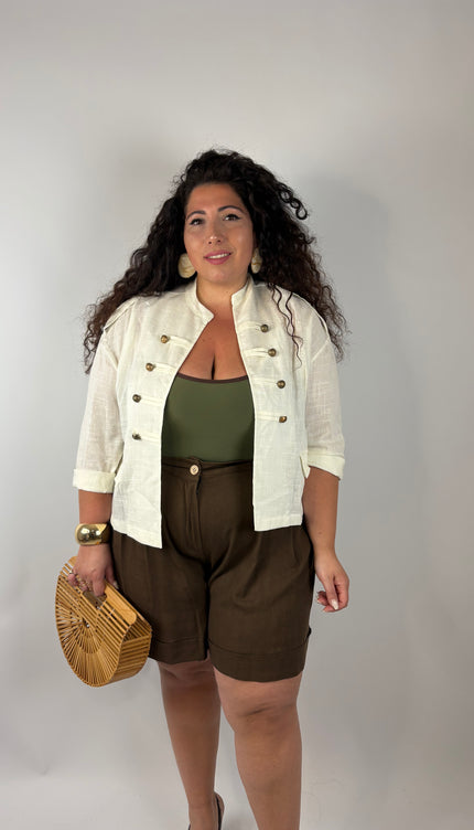 Pantaloncino In Lino Doroty