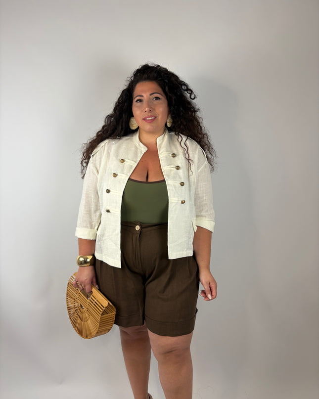 Pantaloncino In Lino Doroty