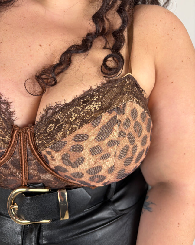 Corsetto Laila Leopard