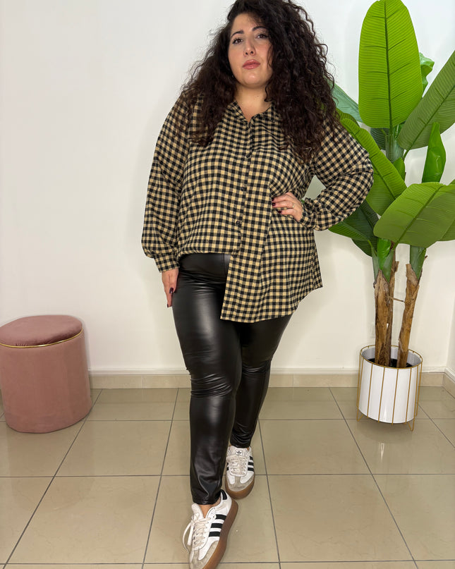 Leggins Ecopelle Curvy Black
