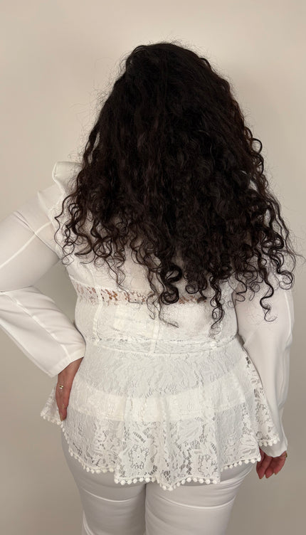 Tailleur Malika White
