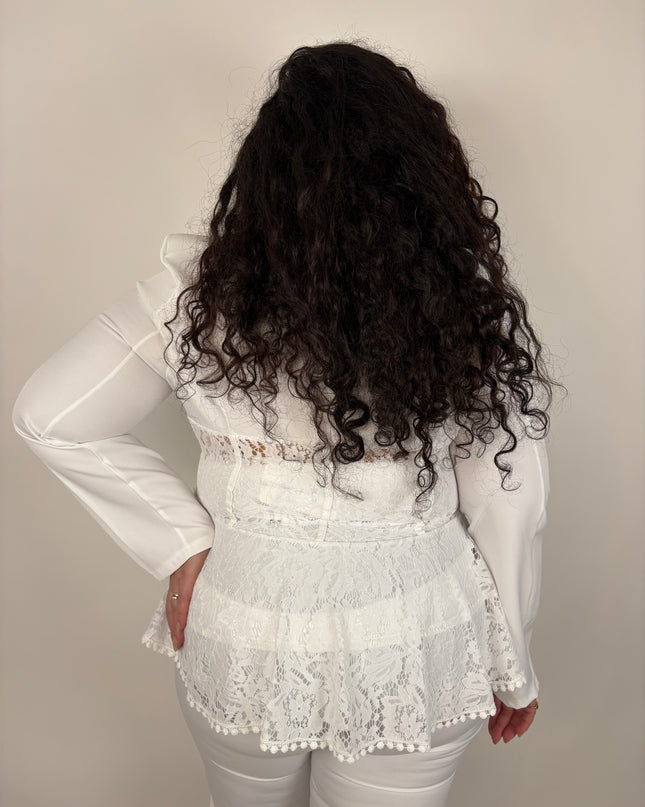 Tailleur Malika White