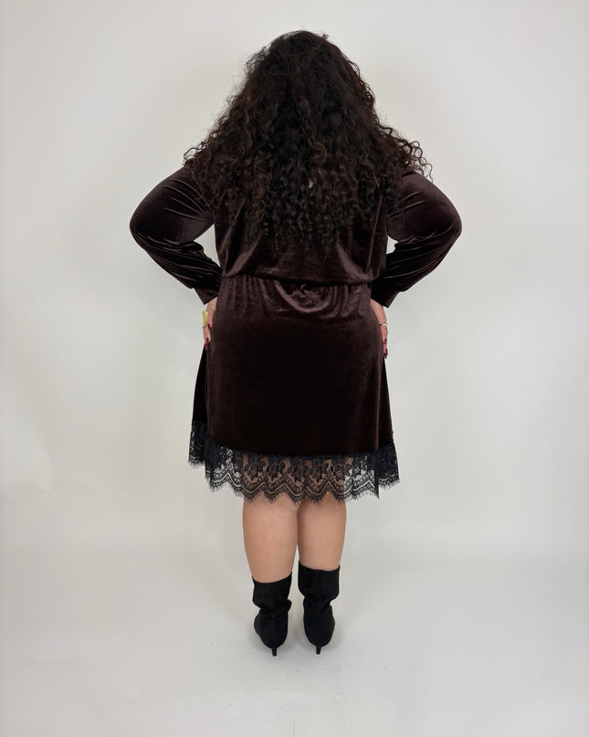 Abito Flora con Spalline e Merletto