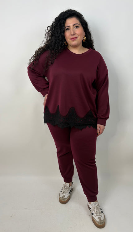 Coordinato Tuta con Merletto