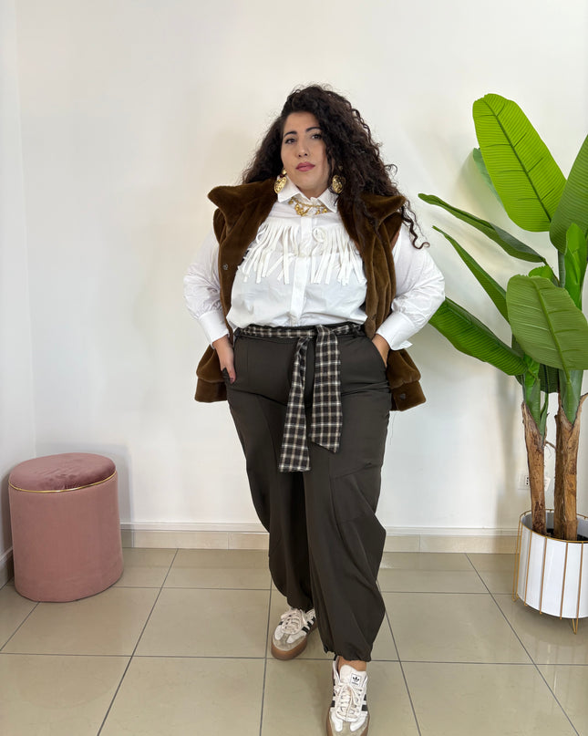 Pantalone Scozia Brown