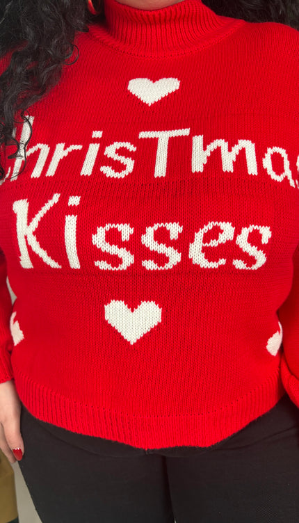 Maglione Christmas Kisses