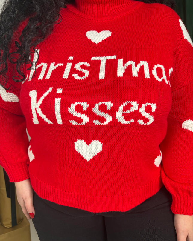 Maglione Christmas Kisses