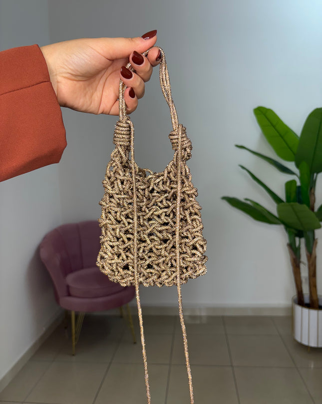 Crystal Bag Golden
