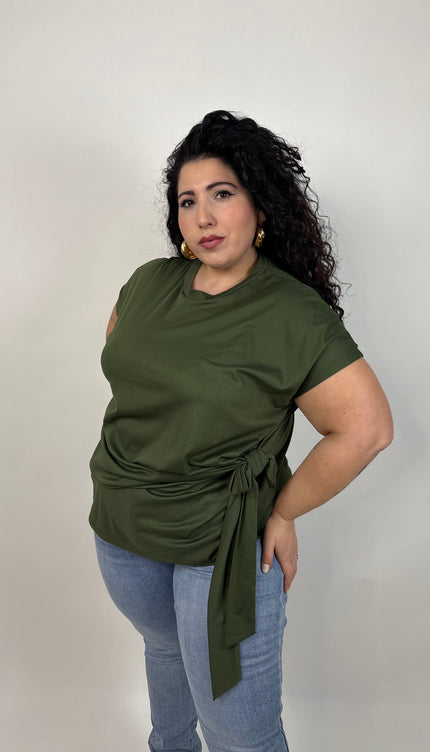 T-Shirt Nodo Laterale