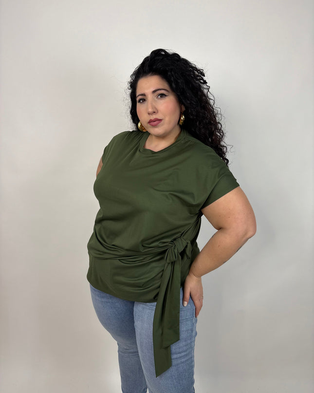 T-Shirt Nodo Laterale