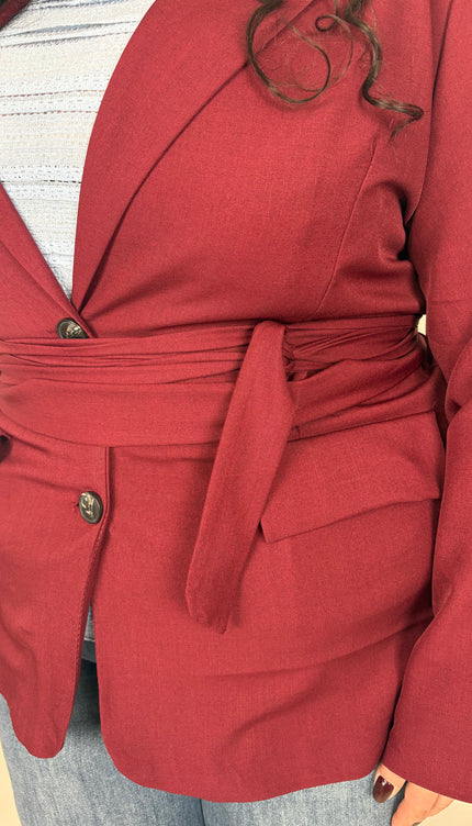 Giacca Kimono con Fusciacca