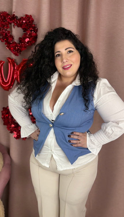 Camicia Icon con gilet incorporato