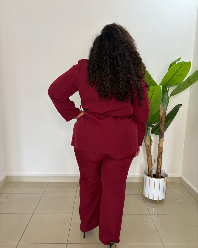 Tailleur Barbara Bordeaux