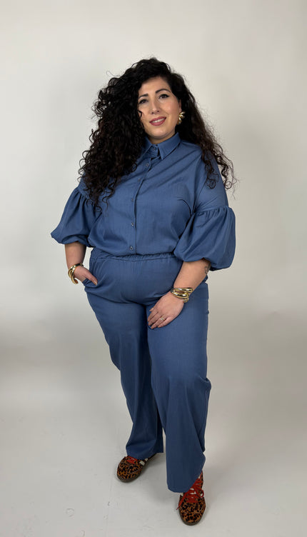 Coordinato Denim Balloon