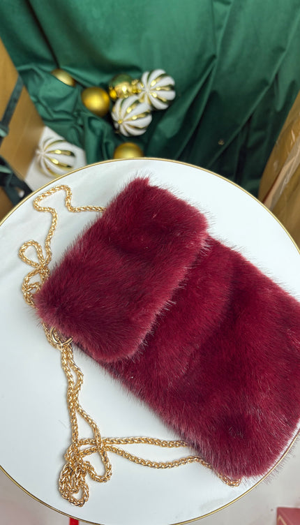 Porta Cellulare Pelliccia