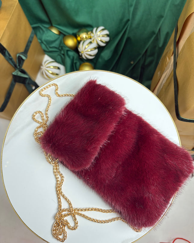 Porta Cellulare Pelliccia