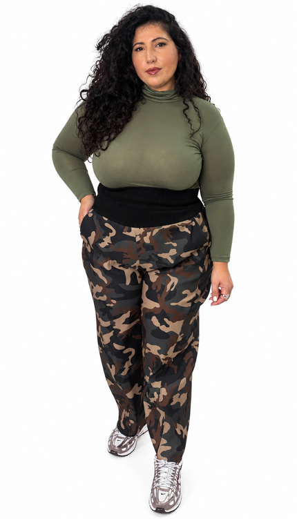 Pantalone Mimetico con Fascia