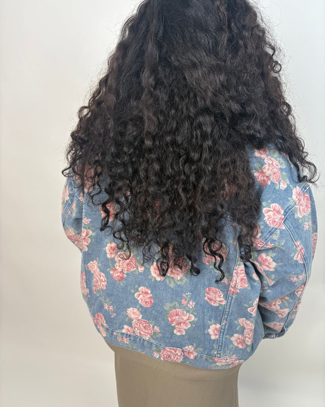 Giubbino in Jeans Rose