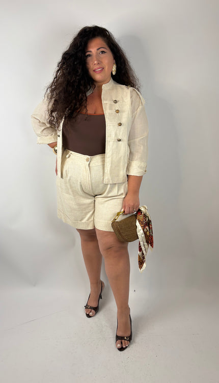 Pantaloncino In Lino Doroty