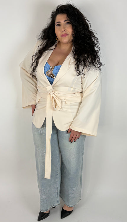 Giacca Kimono con Fusciacca