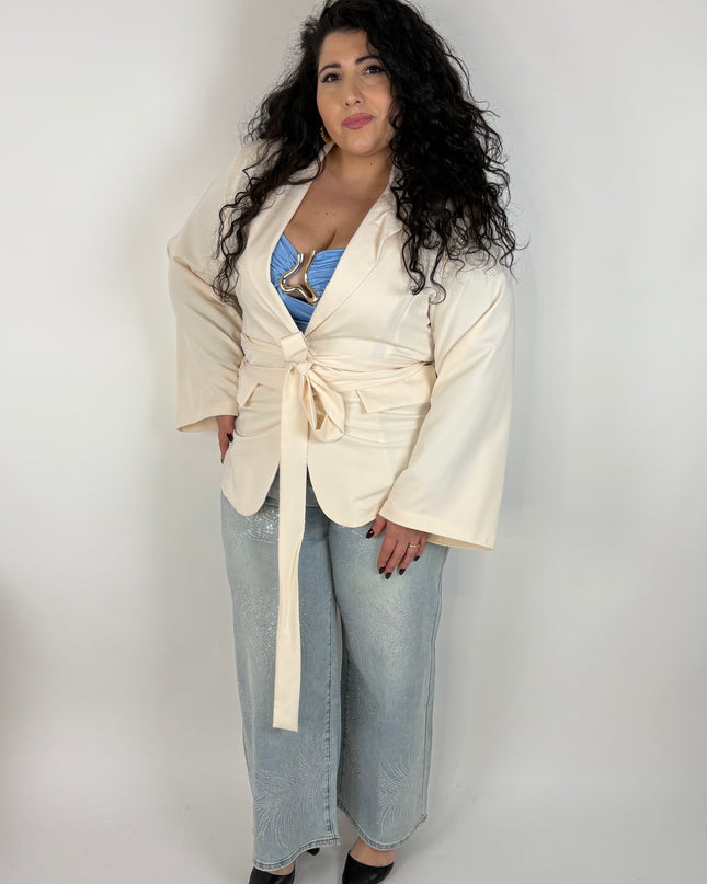 Giacca Kimono con Fusciacca