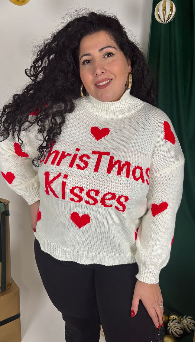 Maglione Christmas Kisses