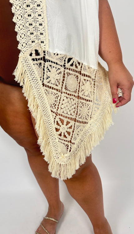 Kimono Macrame’ e Cotone