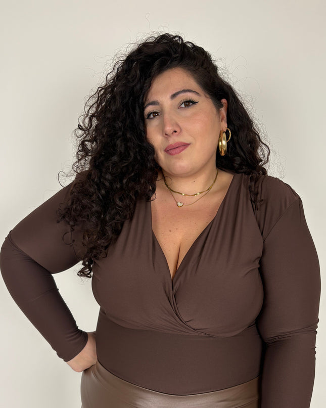 Body con spalline Valentina