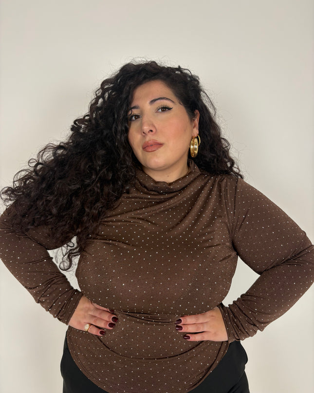 Maglia Brillantinata